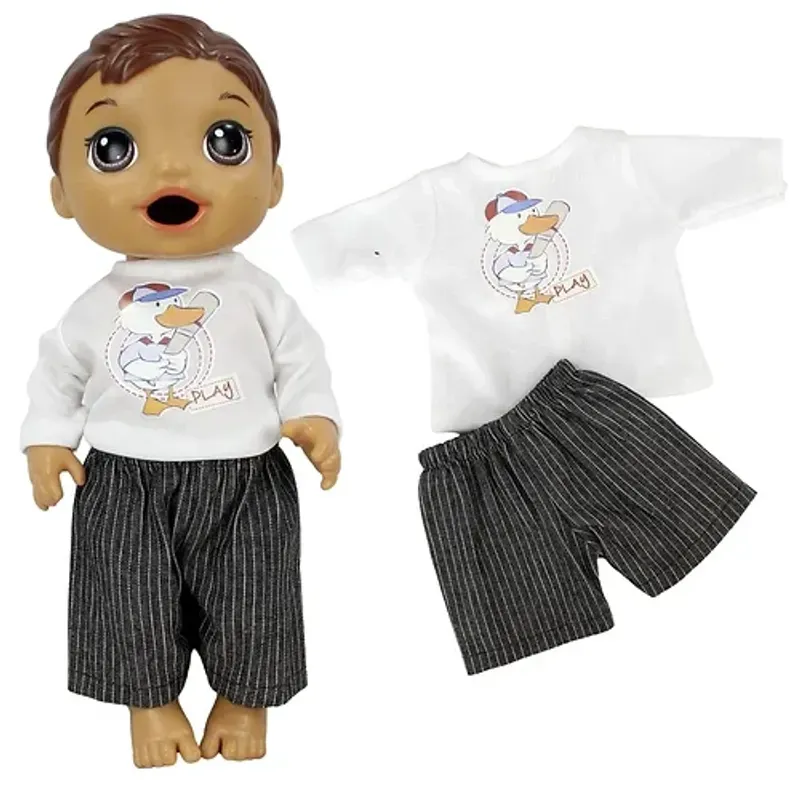 ROUPA BONECA BABY ALIVE - PATO ESPORTISTA - CASINHA 4