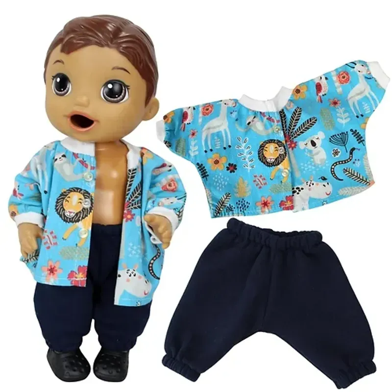 ROUPA BONECA BABY ALIVE - CONJUNTO JAQUETA SAFARI CASINHA 4