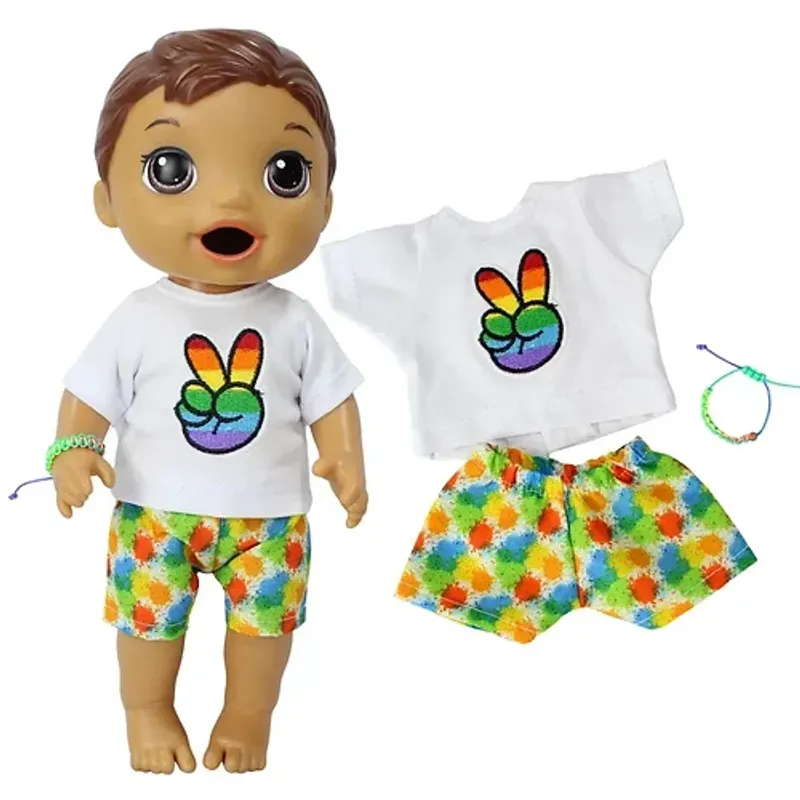 ROUPA BONECA BABY ALIVE - CONJUNTO VIBE BOA - CASINHA 4