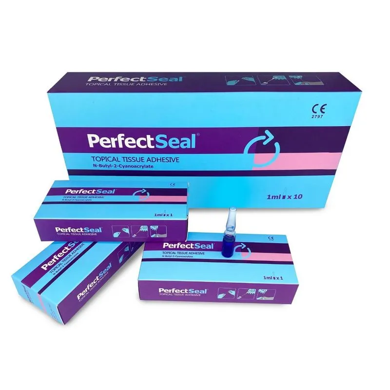 Adesivo Cirúrgico Para Pele Perfect Seal 1ml Cx 10un
