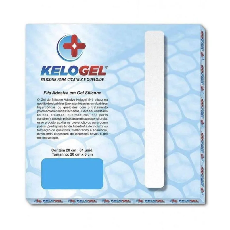 Fita Adesiva Em Gel 20 X 3Cm Cicatrizes - Kelogel