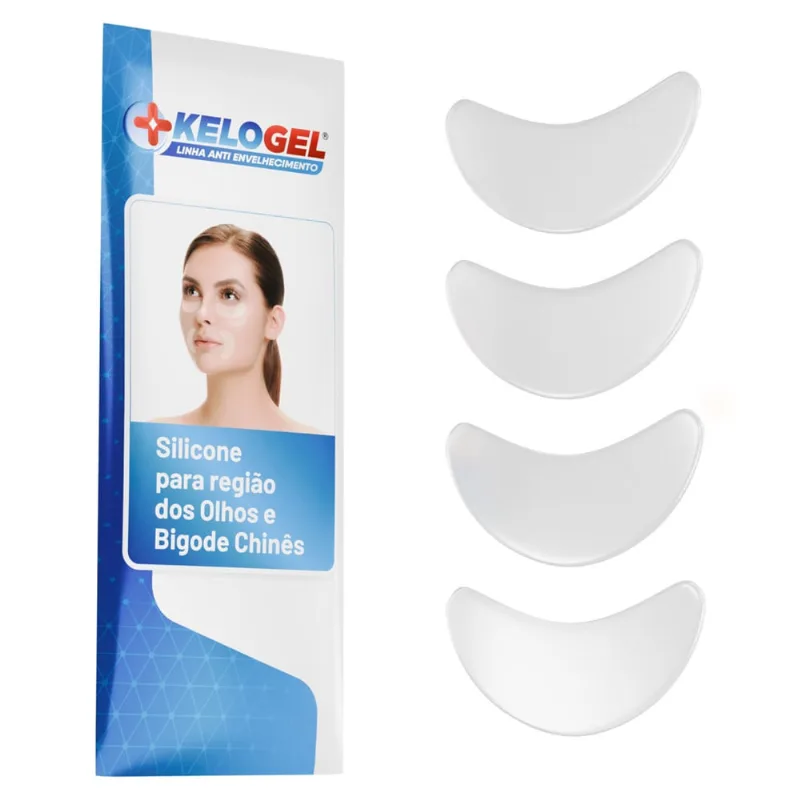 Adesivo de silicone anti-sinais região olhos 4UN kelogel