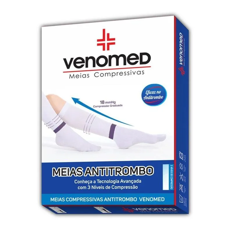 Meias Anti-embolismo Anti-trombo Venomed 3/4