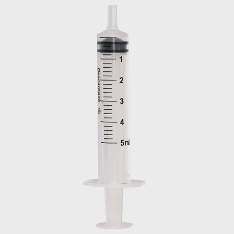 Seringa 5ML sem agulha bico slip kit 500UN descarpack