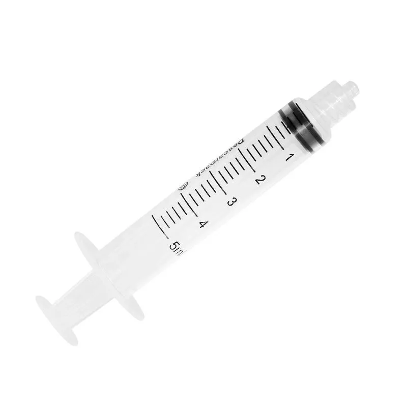 Seringa 5ML sem agulha luer lock kit 200UN descarpack