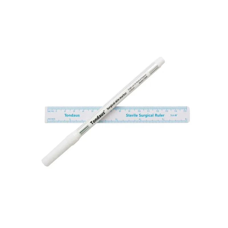 Caneta Marcadora Tondaus Cor Branca Ponta 1.0Mm Ts05 10 Un