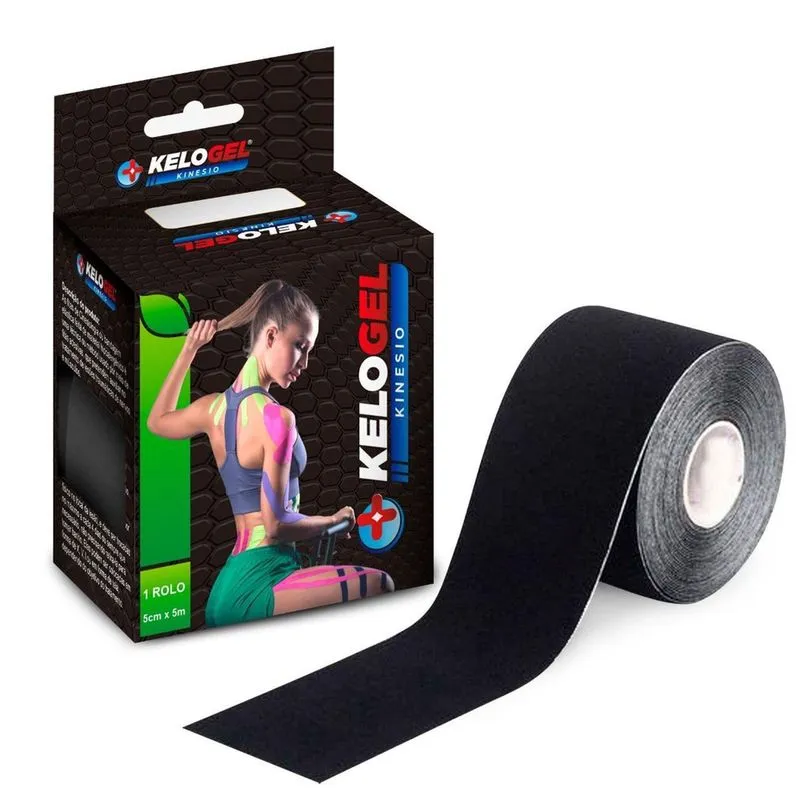 Taping Adesivo Fisioterapia Muscular Kelogel Premium 5Un