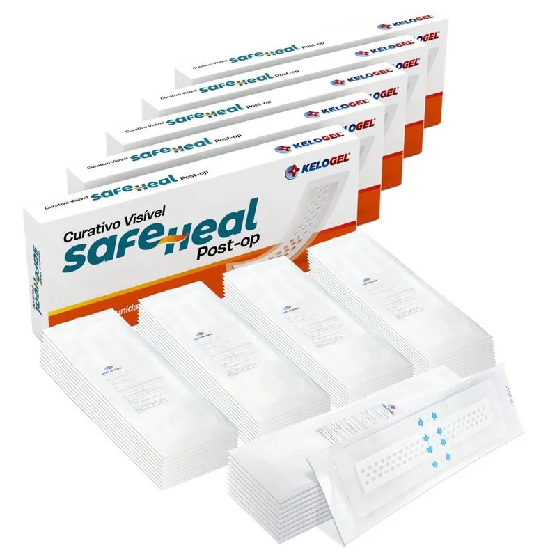 Curativo visível safe heal post-op 10x30 (5x25) 50UN kelogel