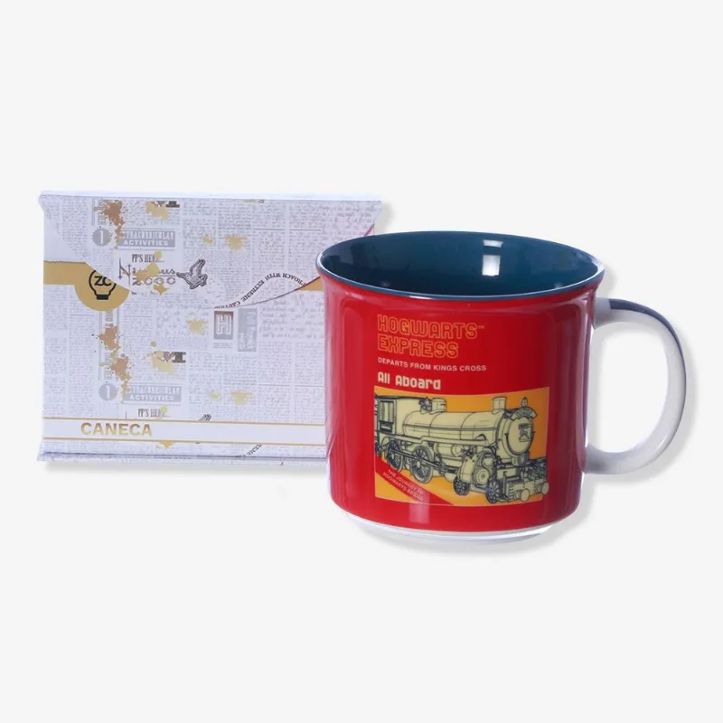 Caneca Harry Potter 350ml - Hogwarts - Decoração