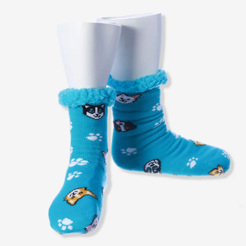 Meia Pantufa Cozy I Love Dogs – Zonacriativa (36/37/38/39/40/41) - 22X21CM
