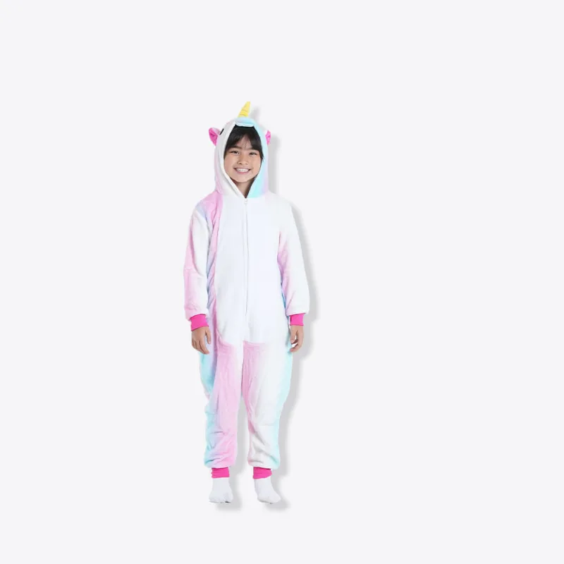 Macacão Kigurumi Infantil de 9 a 10 Anos Unicórnio – Zonacriativa