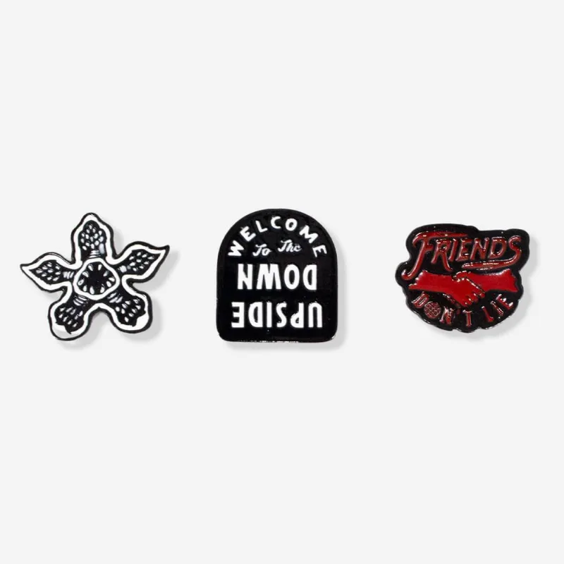 Kit Pin Hell Fire Club - 3 Pins Metal Zamak Personalizados