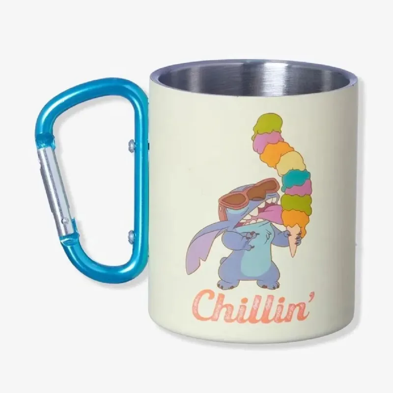 CANECA MOSQUETAO 300ML STITCH CHILLIN - Manaia Presentes