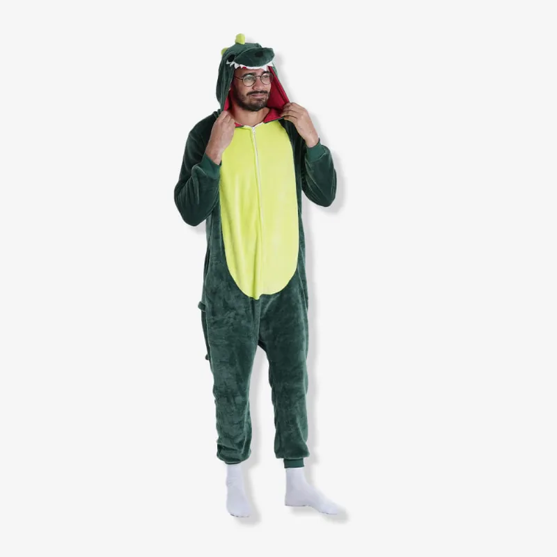 Macacão Kigurumi Dinossauro – Zonacriativa P