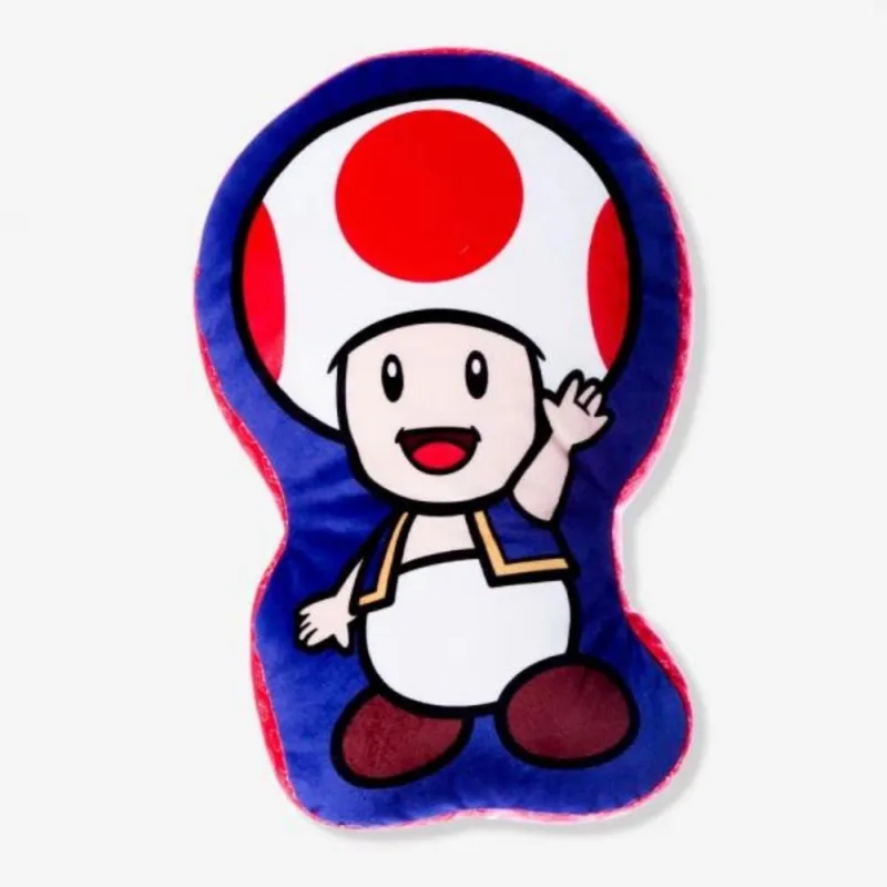 Almofada Formato Toad Super Mario Zona Criativa 10065048