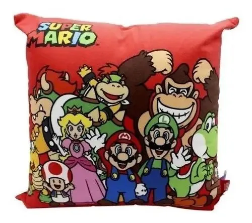 ALM 40X40CM TURMA DO SUPER MARIO - Manaia Presentes
