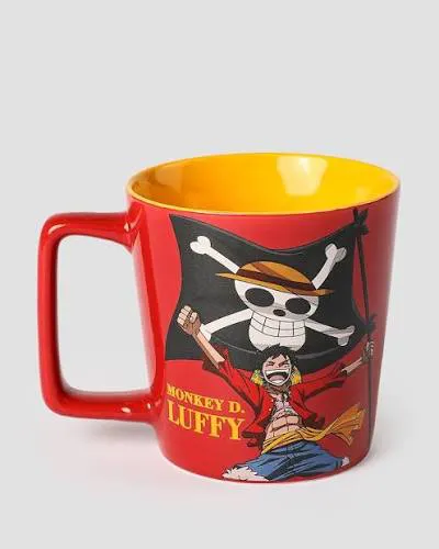 CANECA BUCK 400ML MONKEY LUFFY - Manaia Presentes