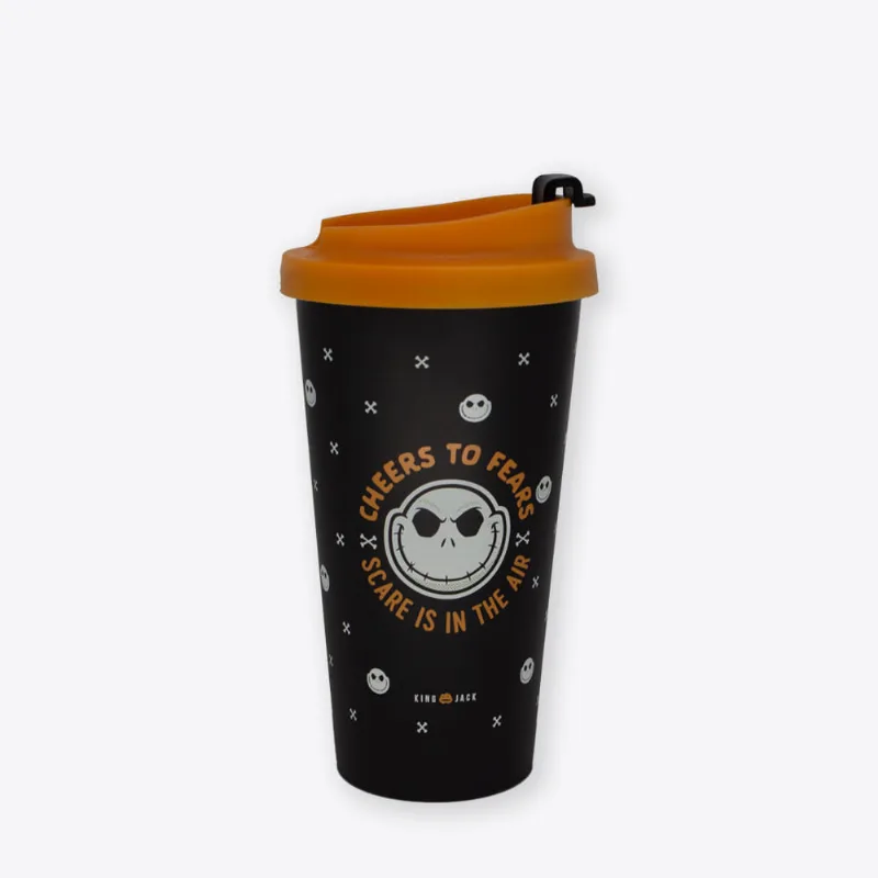 Copo Viagem Bucks Jack Skellington - O Estranho Mundo de Jack