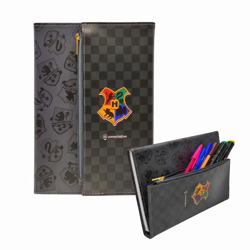 Caderno Hogwarts Zonacriativa Com Estojo (MP)