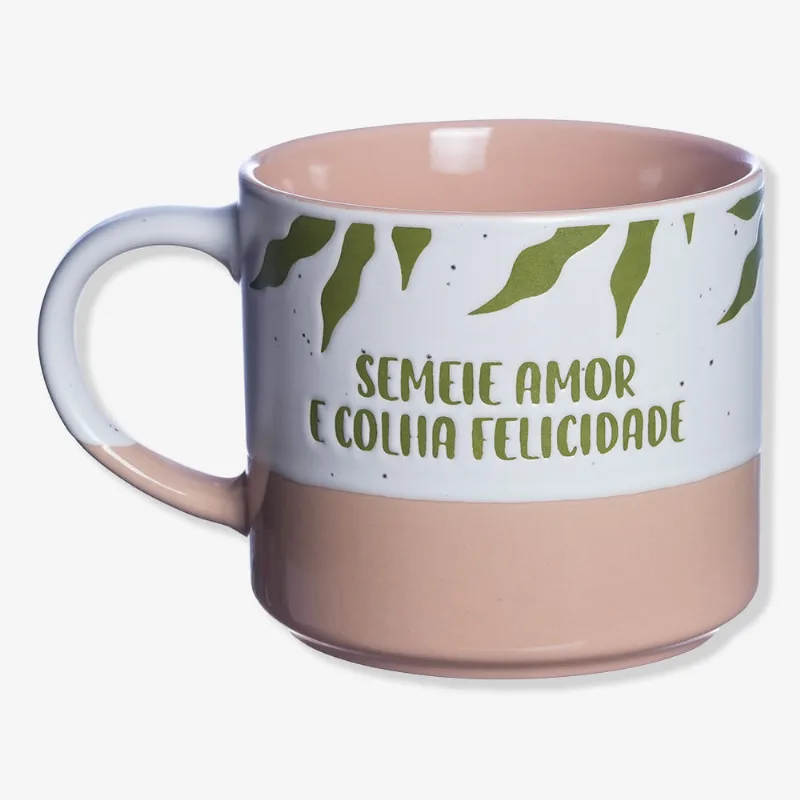Caneca Stone Semeie Amor – Zonacriativa
