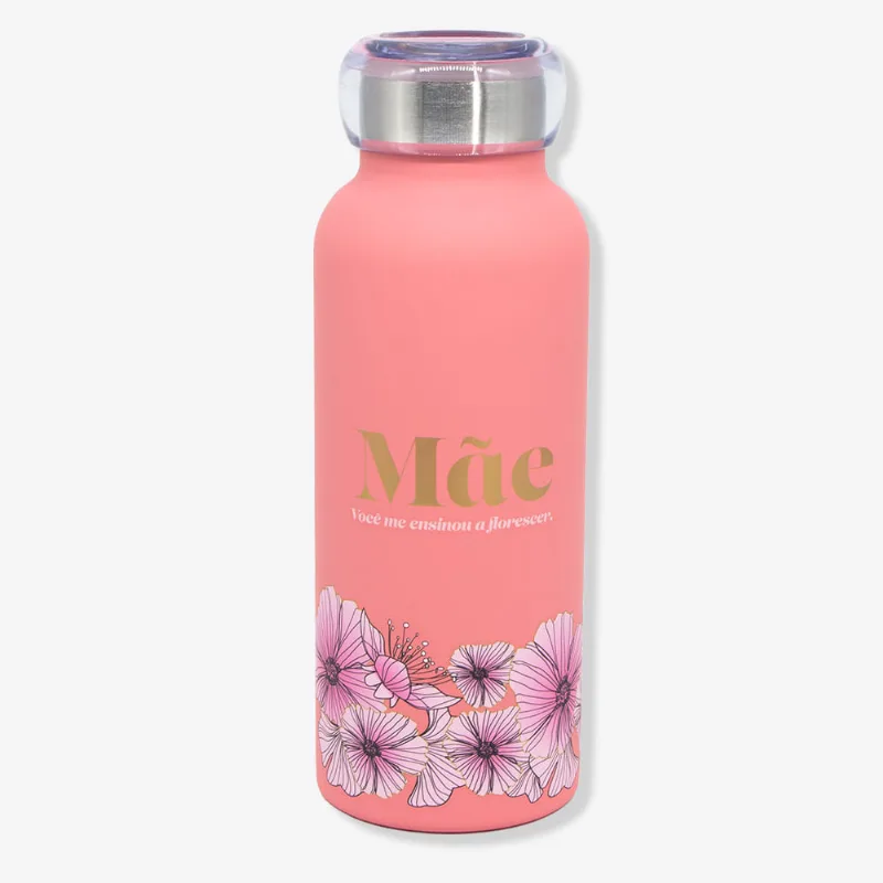 Garrafa Bubble Mãe Floral – Zonacriativa