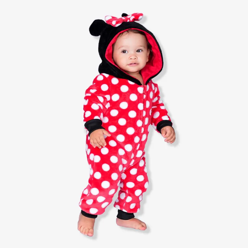 Macacão Kigurumi Baby Minnie Mouse 1 Ano – Disney
