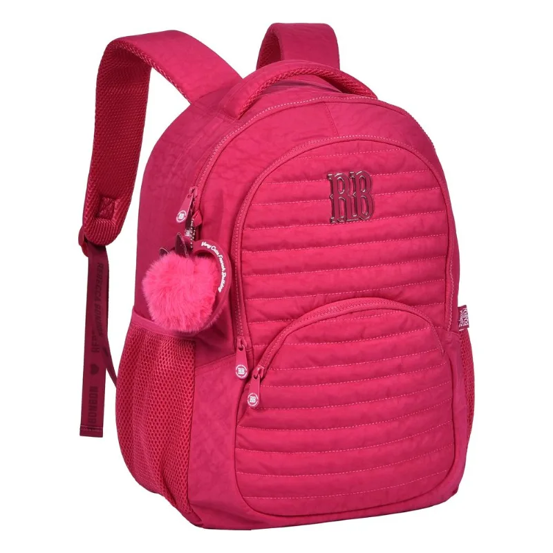 Mochila Escolar RB Rebecca Bonbon Rosa - Clio