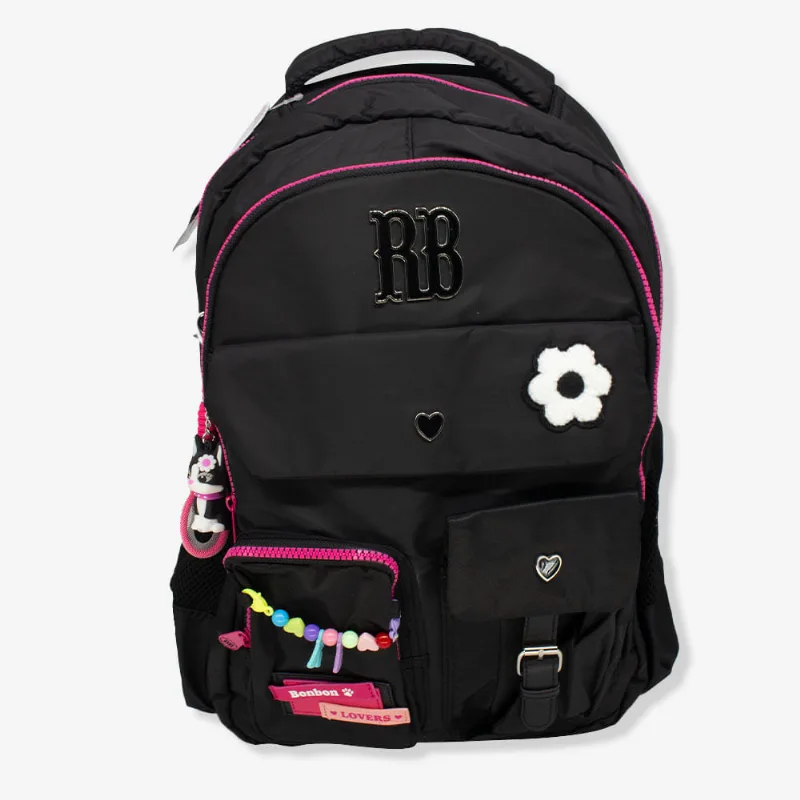 Mochila Escolar RB Rebecca Bonbon Antifurto Preto – Clio