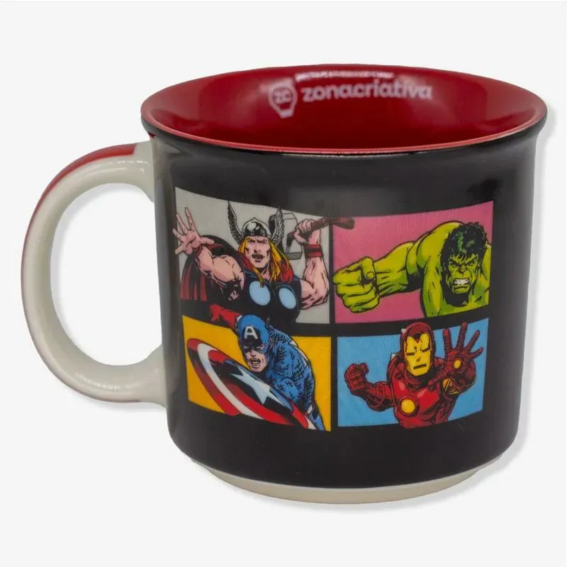 CANECA TOM 350ML AVENGERS - Manaia Presentes