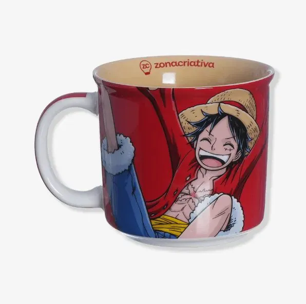 CANECA TOM 350ML MONKEY D. LUFFY - Manaia Presentes