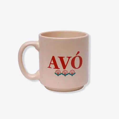 CANECA MINI TINA 100ML AVO SEU AMOR - Manaia Presentes