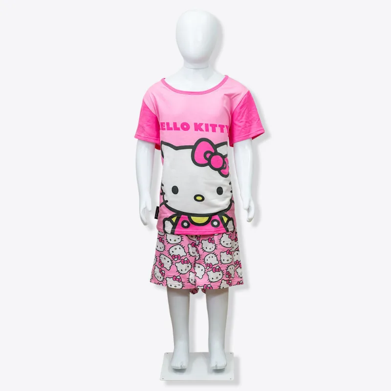 Pijama Verão Infantil Hello Kitty 10 ANOS