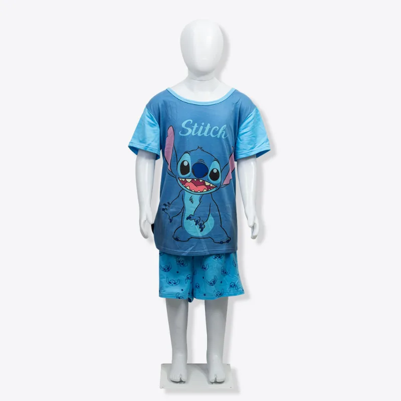 Pijama Verão Infantil Stitch – Disney 8 ANOS