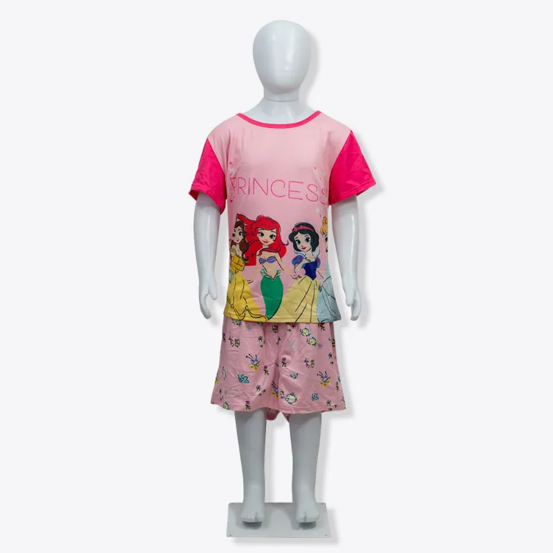 Pijama Verão Infantil Princesas – Disney 8 ANOS