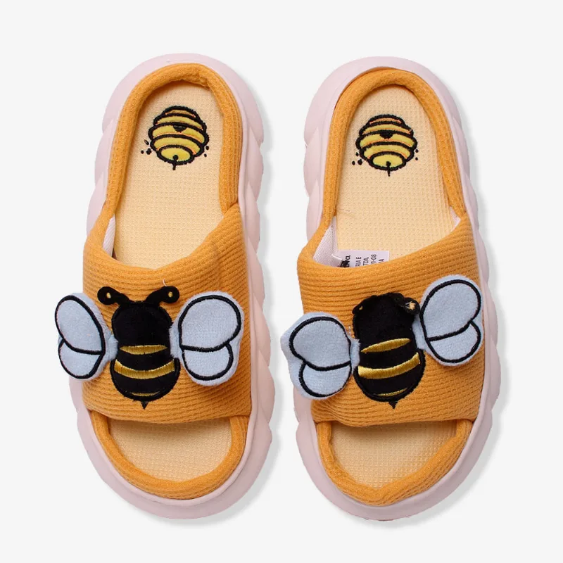 Pantufa Nuvem Abelhinha - Zonacriativa 36/37/38
