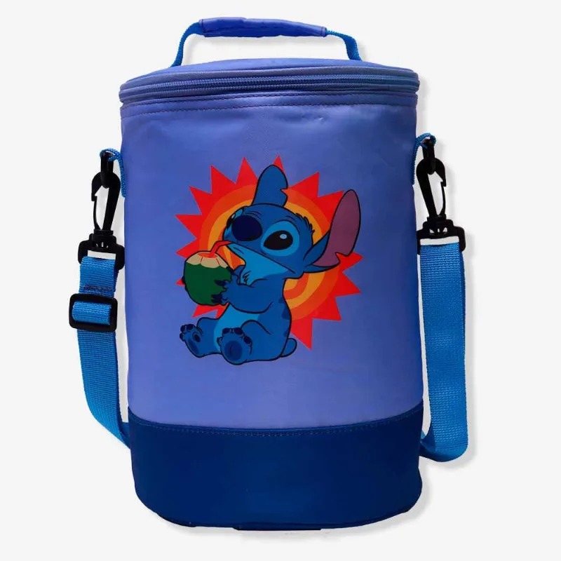 Bolsa Térmica Cilíndrica Stitch - Disney