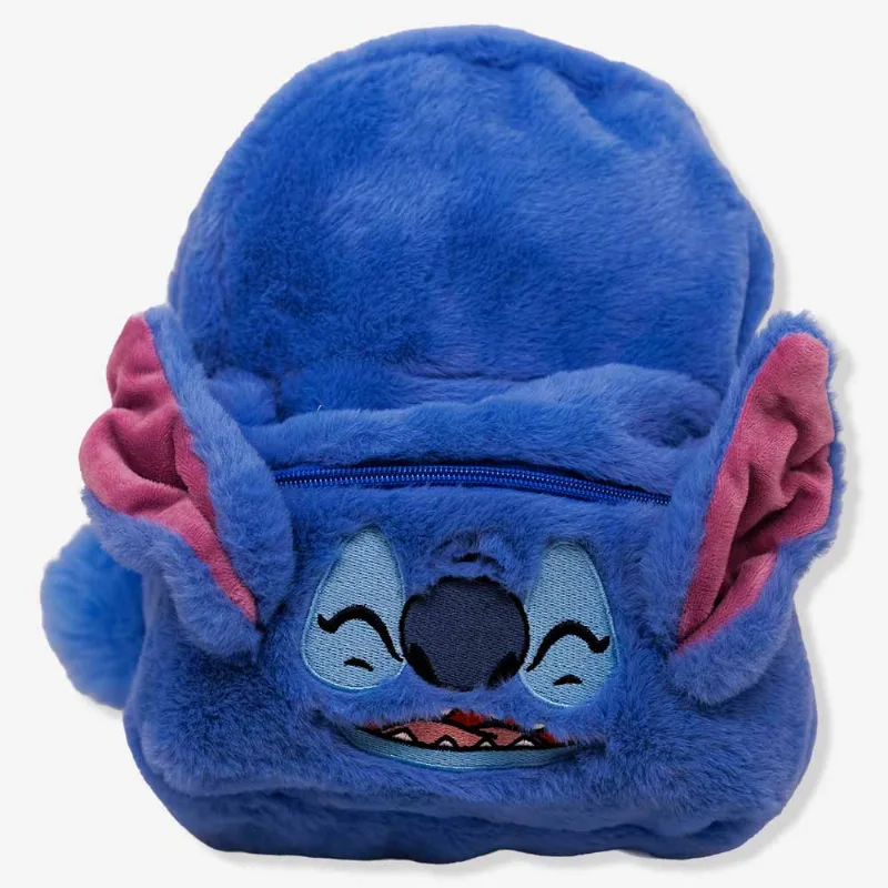 Mini Mochila Plush com Pompom Stitch - Disney