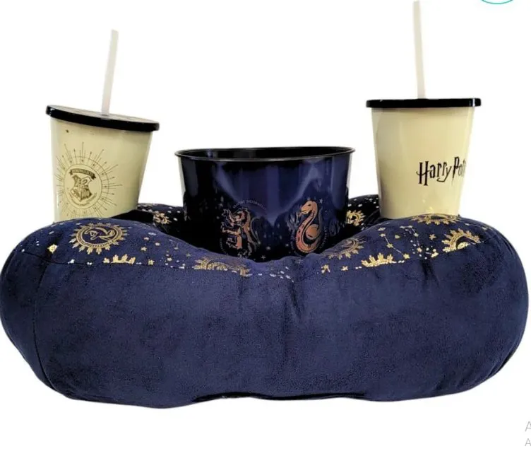 KIT ALM PIPOCA HARRY POTTER CASAS - Manaia Presentes