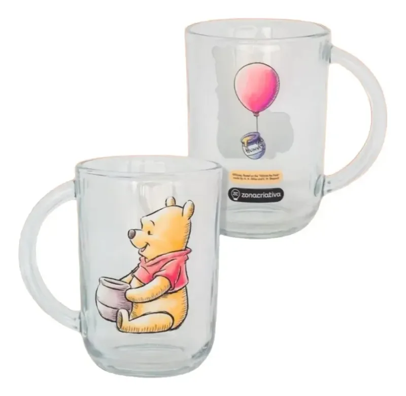CANECA VERONA 300ML POOH - Manaia Presentes