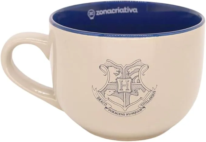 CANECA BOBBY 500ML HOGWARTS - Manaia Presentes