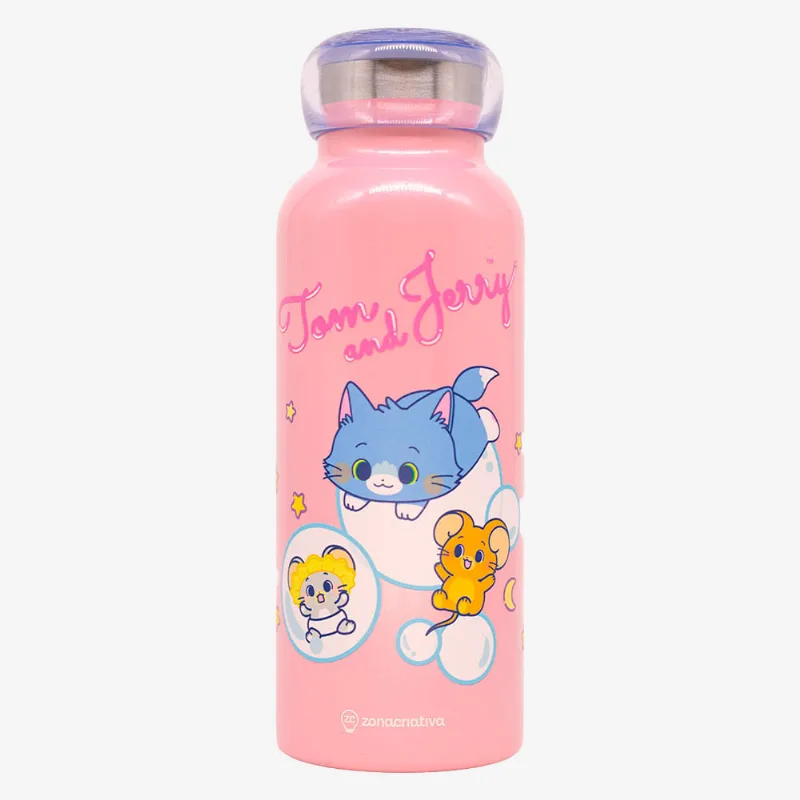 Garrafa Bubble Tom e Jerry Gokko