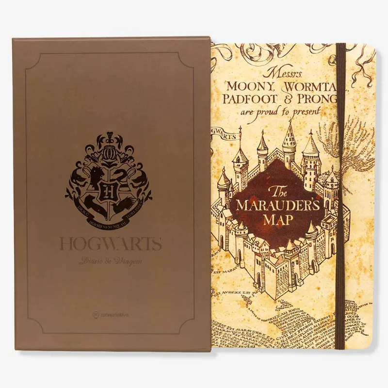 Caderno Travellers Journal Hogwarts – Harry Potter