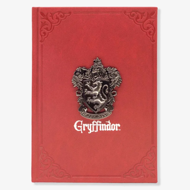 Caderno com Brasão Grifinória– Harry Potter