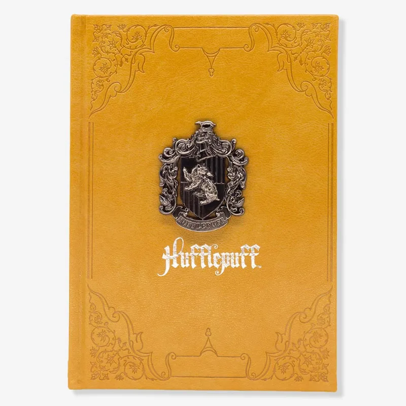 Caderno com Brasão Lufa-Lufa – Harry Potter