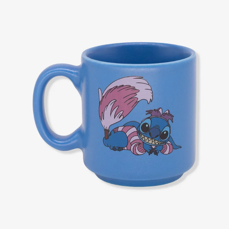 Caneca Mini Tina Stitch Gato Risonho - Disney