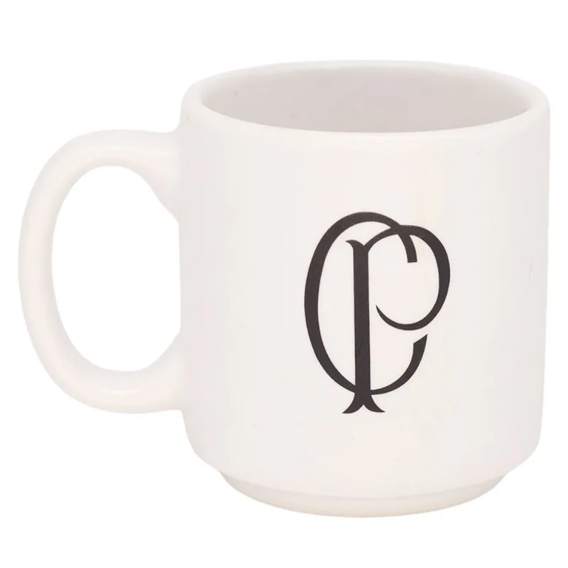 Caneca Corinthians 100ml em Cerâmica Zona Criativa