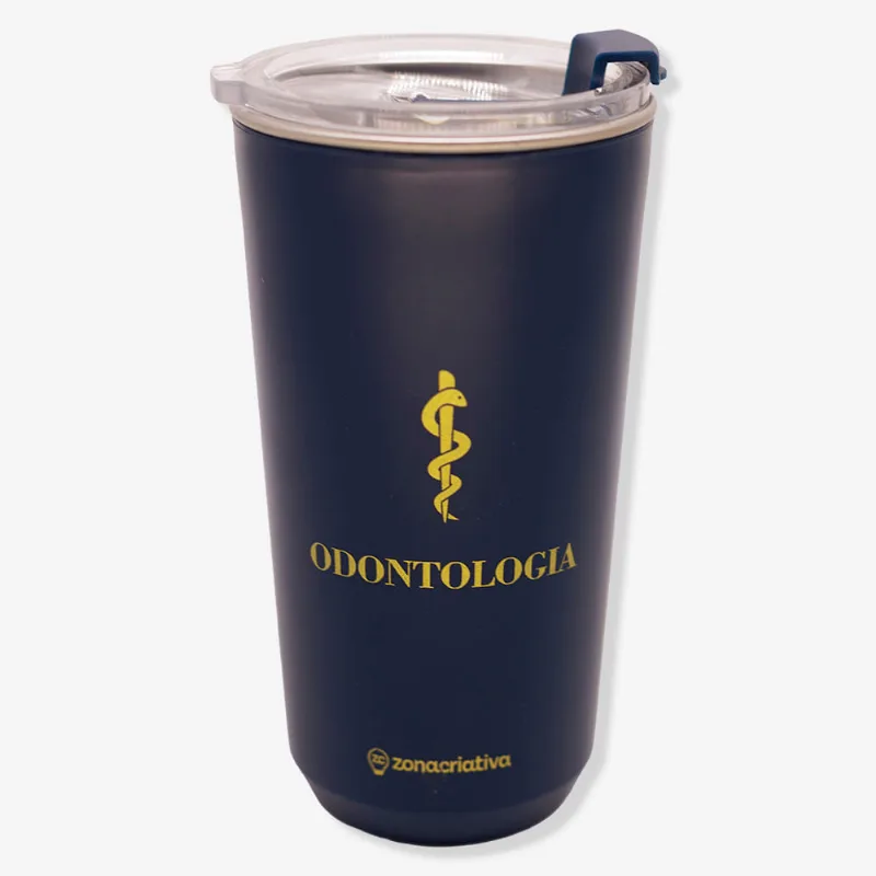 Copo Sky Profissões Odontologia Azul - Zonacriativa