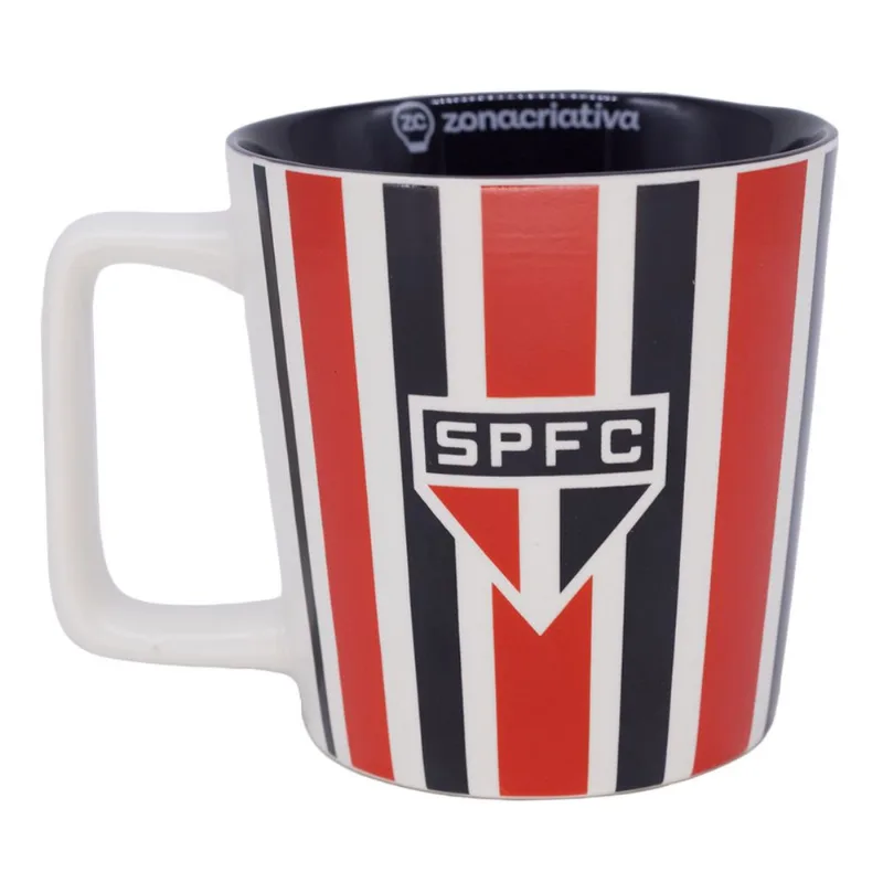 Caneca São Paulo 400ml em Ceramica Zona Criativa