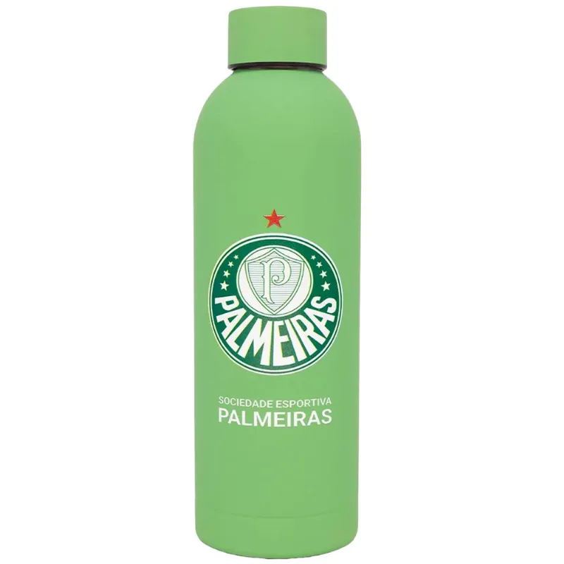 Garrafa Palmeiras 400ml em Inox Zona Criativa Garrafa Palmeiras 400ml em Inox Zona Criativa