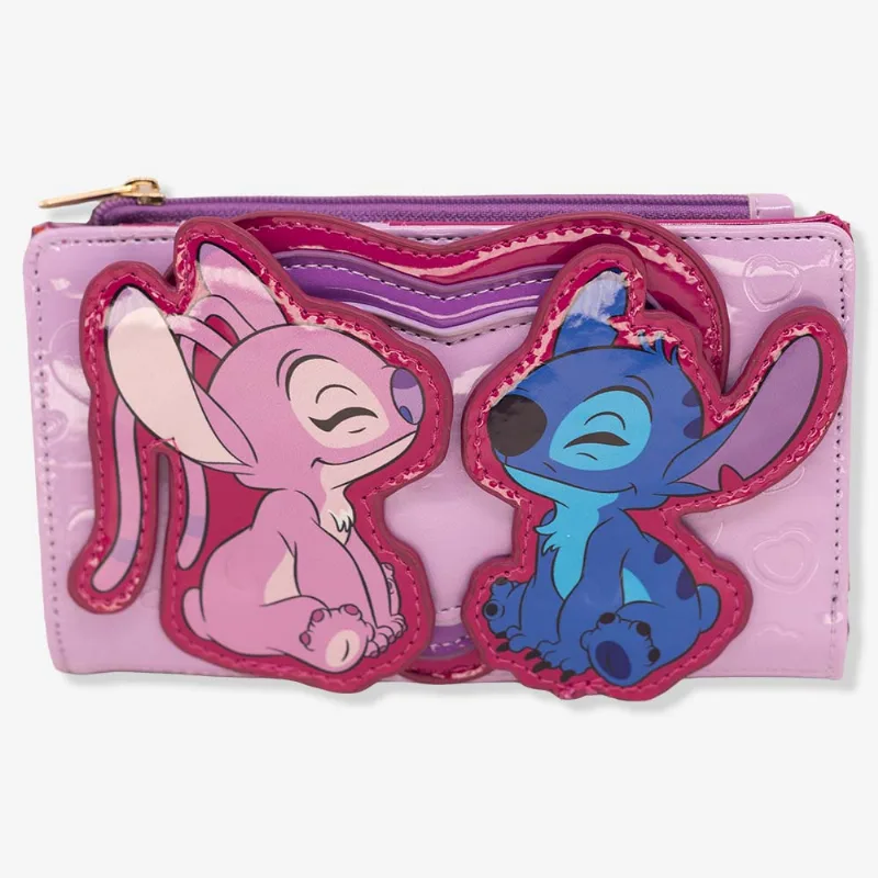 Carteira Stitch e Angel Namorados - Disney
